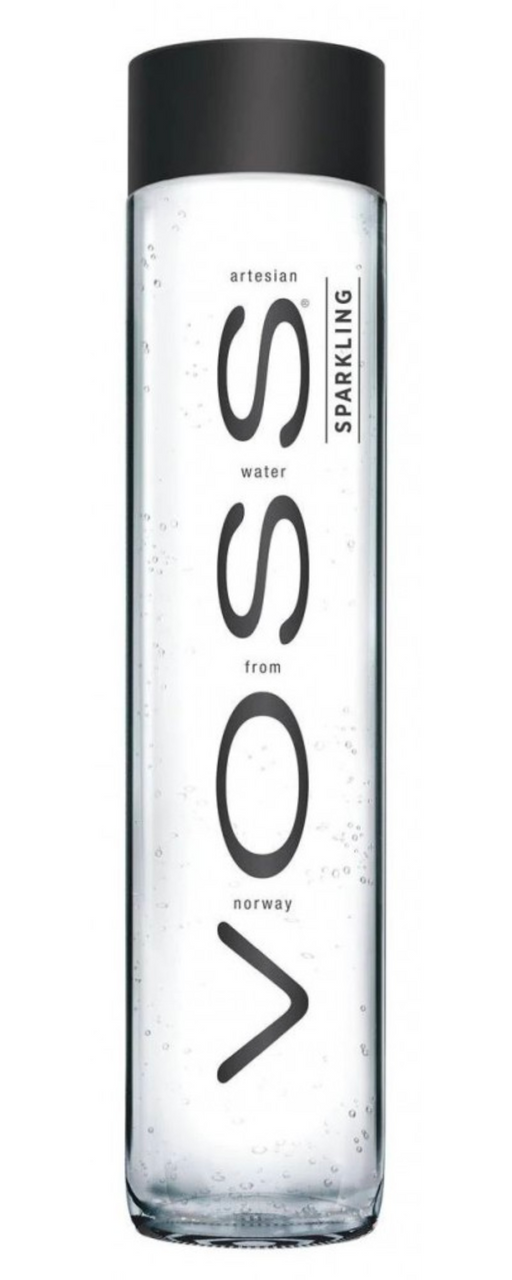 Voss Sparkling Water 12 x 800ml Bottles - OurCellar.com.au