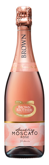 Brown Brothers Sparkling Moscato Rose 750ml