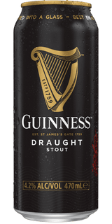 Guinness Draught 24 x 470ml Cans
