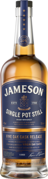 Jameson Single Pot Still Irish Whiskey 700ml