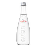 Evian Sparkling Mineral Water 24 x 330ml Glass Bottles Evian Sparkling Mineral Water 24 x 330ml Glass Bottles