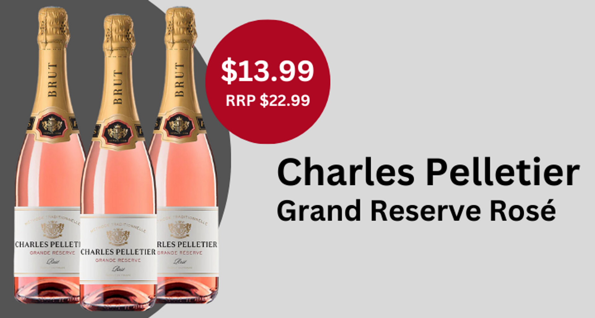 Charles Pelletier  Grand Reserve Rosé 