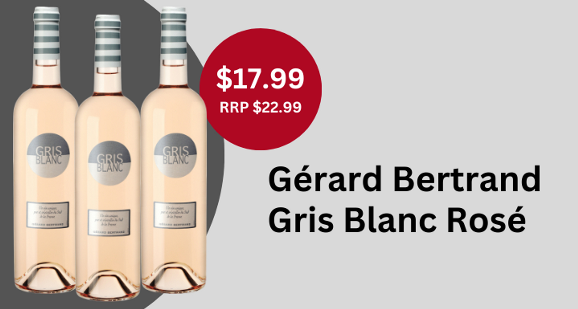 Gerard Bertrand Gris Blanc Rose