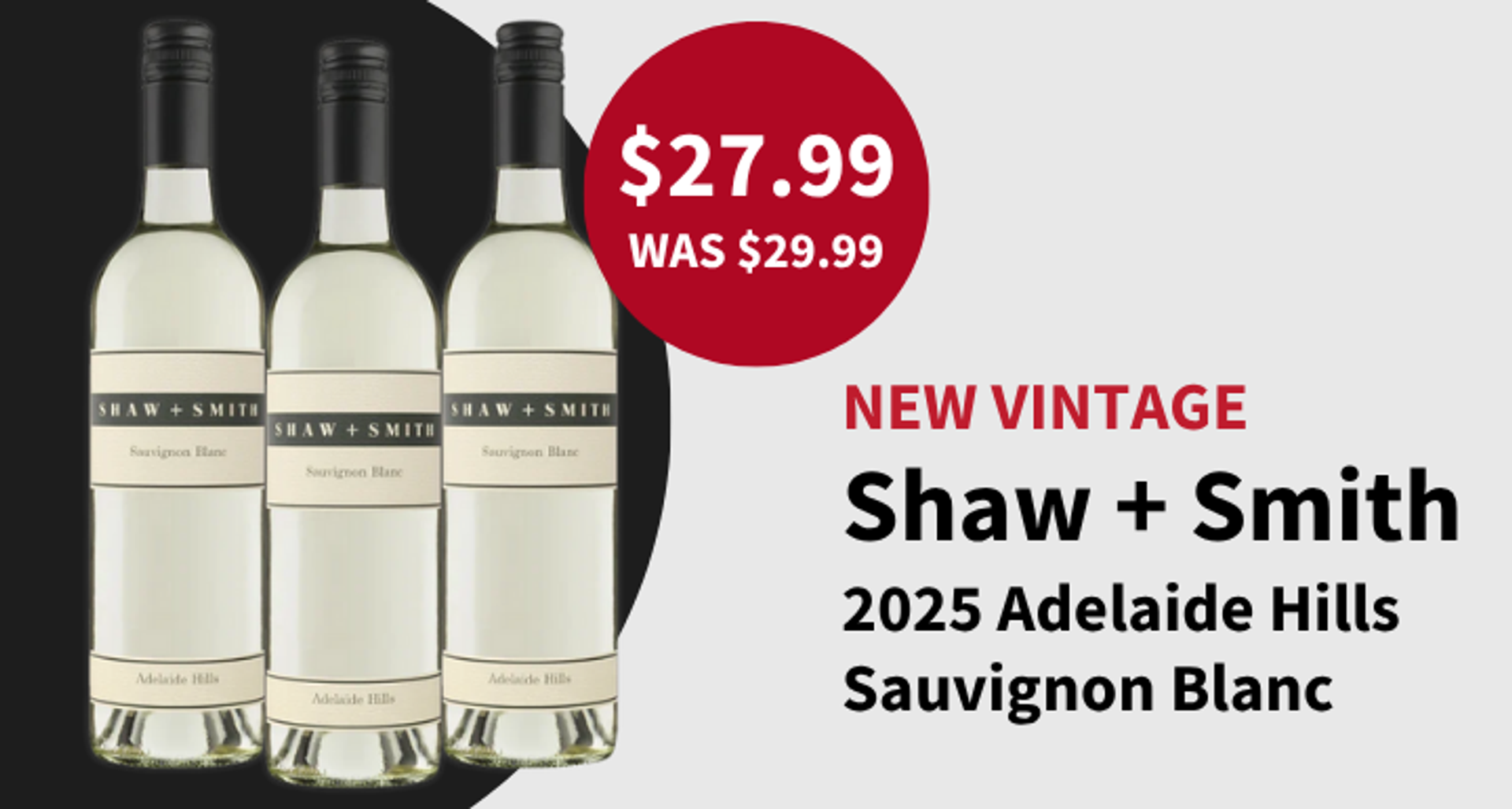 Shaw and Smith new 2025 vintage Sauvignon Blanc