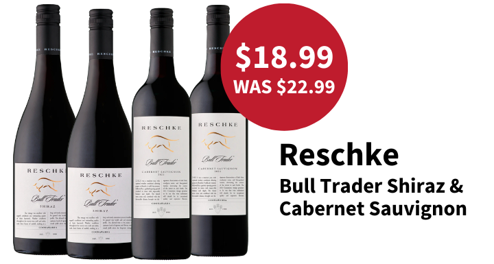 Reschke Bull Trader red wines are incredible value