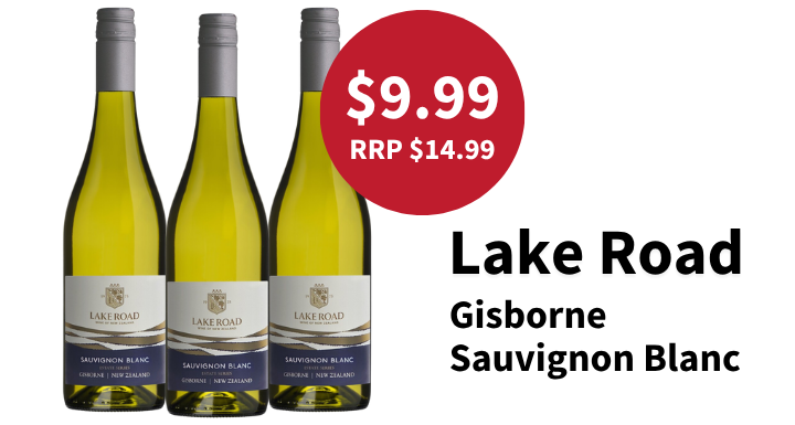 Lake Road Gisborne Sauvignon Blanc only nine ninety nine