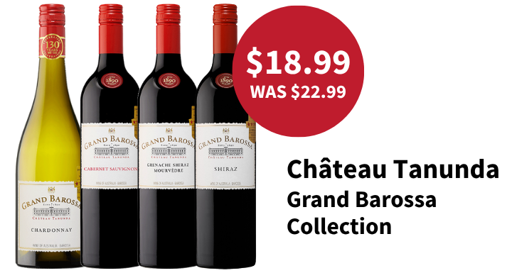Save on Chateau Tanunda Grand Barossa range