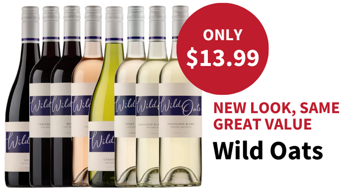 Wild Oats by Robert Oatley, new look, same great value