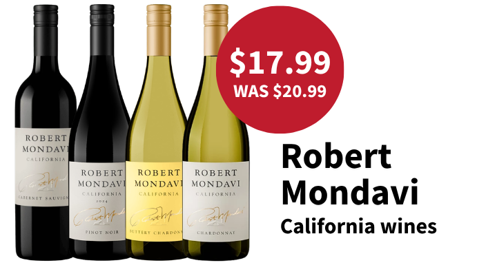 Robert Mondavi wines