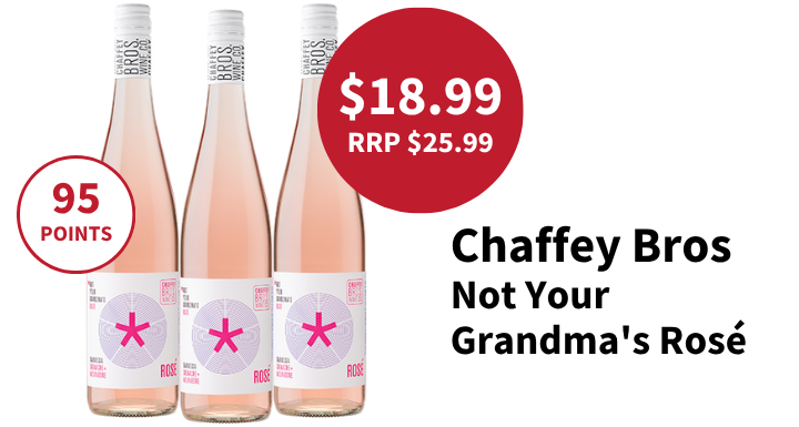 Chaffey Bros 95 point rosé