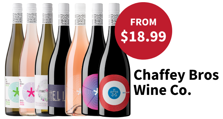 Chaffey Brothers wine range now at Our Cellar.