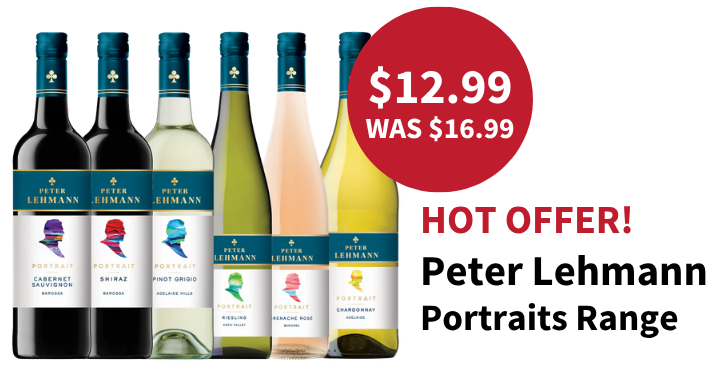 Peter Lehmann Portrait range on sale for three days only