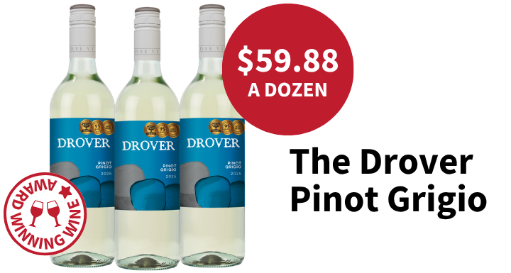 The Drover Dozen Pinot Grigio