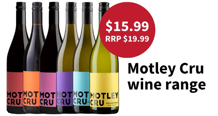 Motley Cru wines