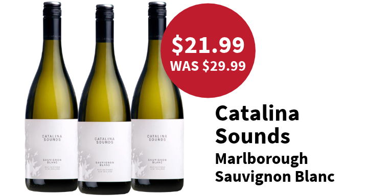 Catalina Sounds classic Marlborough Sauvignon Blanc