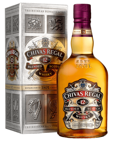 Chivas Regal 12 Year Old Scotch 700ml