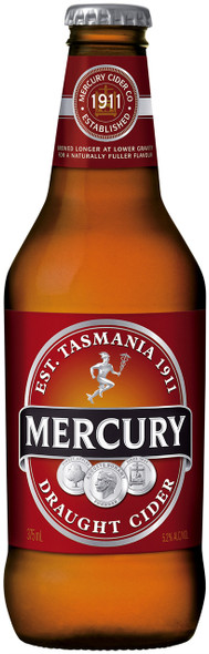 Mercury Draught Cider 24 x 375ml Bottles