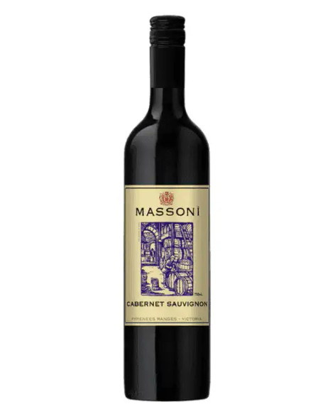 Massoni Estate Cabernet Sauvignon Pyrenees Ranges 750ml