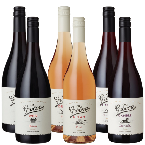 The Grocer's Mixed Six Pack of Wine
