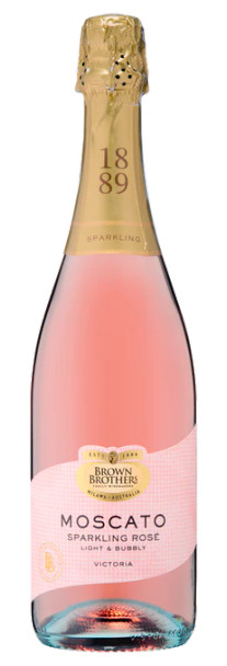 Brown Brothers Sparkling Moscato Rose 750ml