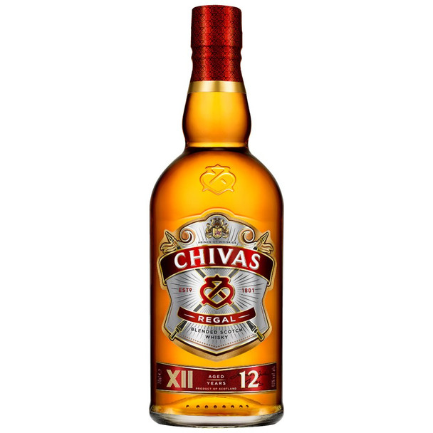 Chivas Regal 12 Year Old Scotch 700ml - OurCellar.com.au