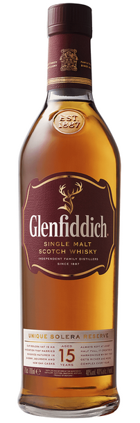 Glenfiddich Solera 15 Year Old Malt Whisky 700ml