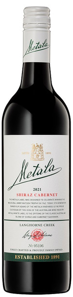 Metala Langhorne Creek Shiraz Cabernet 750ml