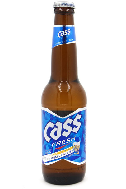 Cass Fresh Lager Beer 24 x 330ml Bottles