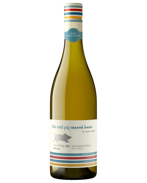 Squealing Pig MID Sauvignon Blanc 750ml