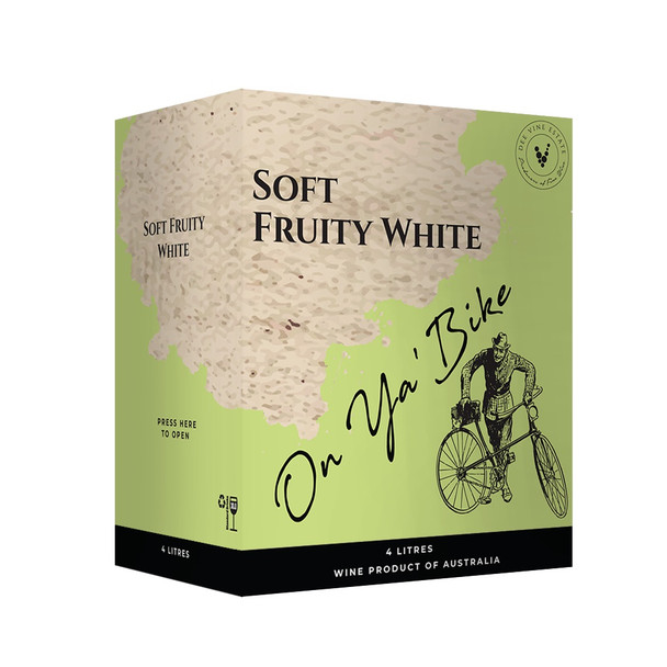 Dee Vine Estate Soft Fruity White 4 x 4lt Wine Casks 
