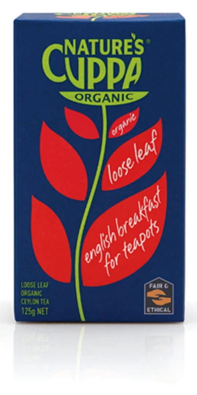 Nature's Cuppa Organic Loose English Breakfast Tea 125g