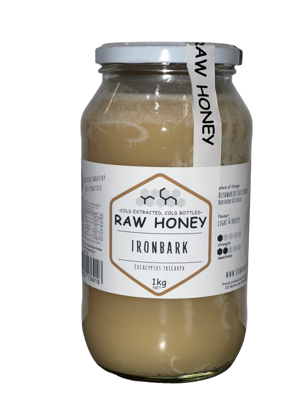 Raw Honey Ironbark 1kg