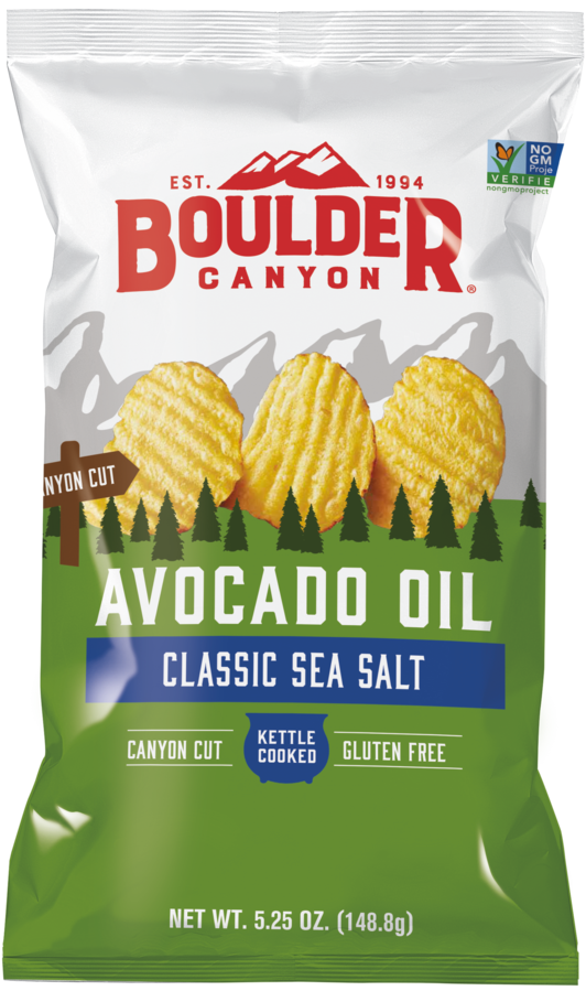 Boulder Canyon Avocado Oil (Sea Salt) Potato Chips 149gm