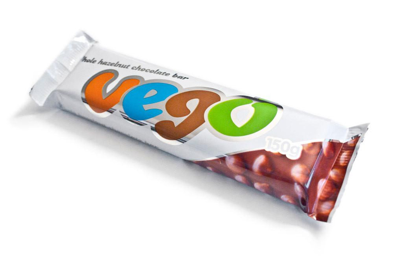 150g　Chocolate　Vego　Vegan　Hazelnut　Whole　Bar