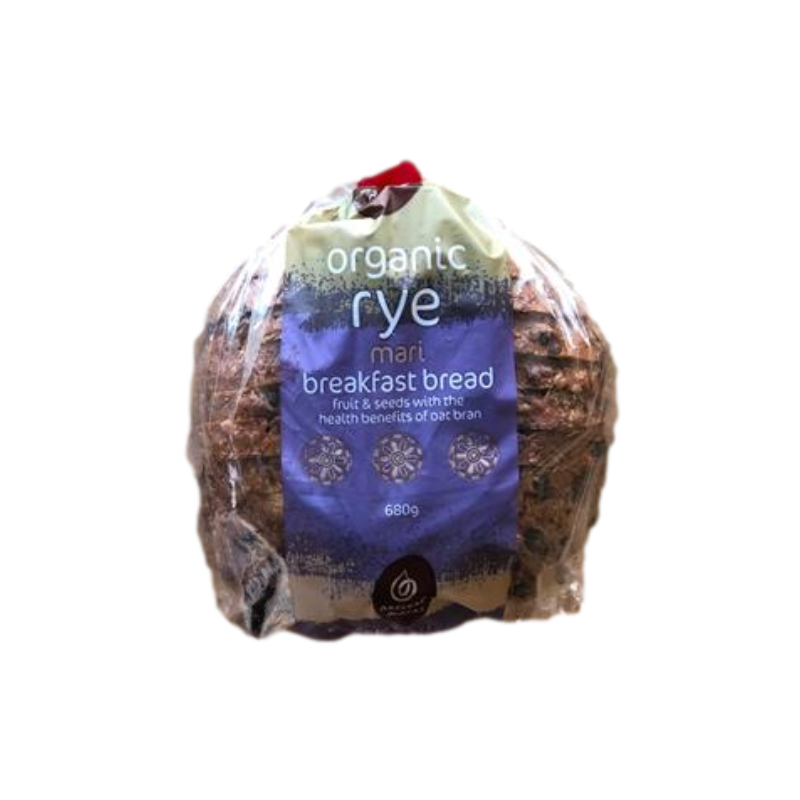 Ancient Grains - Organic Rye Breakfast Bread 680g