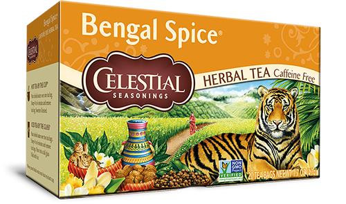 Celestial Bengal Spice Herbal Tea 20s Moses and Co. Market Wholefoods