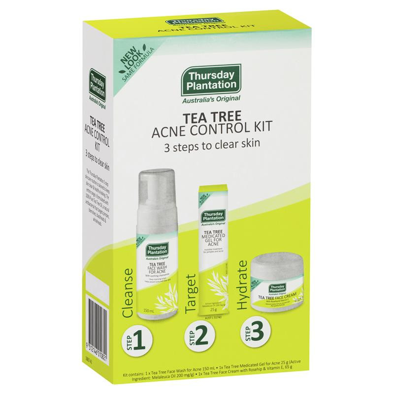 洗顔料 TER TREE ACNE CONTROL KIT Tea Tree Acne Control Kit