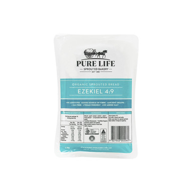 Pure Life - Organic Sprouted Ezekiel 4:9 Loaf 1.1kg
