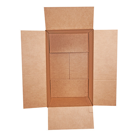 13x10x4" Corrugated Boxes - 5 Pack Of Heavy Duty 200 LB Test Shipping Boxes 5 thumbnail image