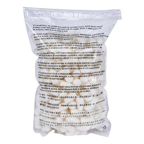 Resealable Bags LDPE | 1.25 Mil | With 3 Warnings | Clear
