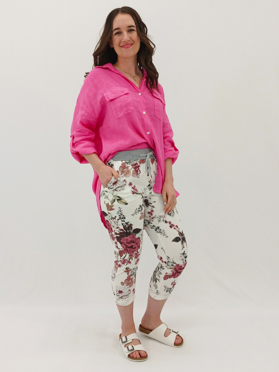 Emily Cotton Jogger Turin Peppers Trading Co - Main Image