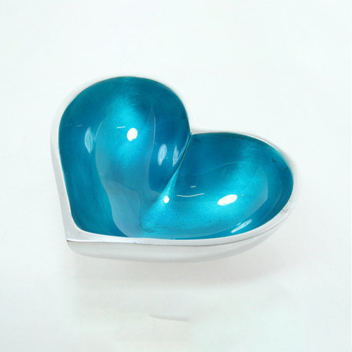 Heart Bowl Sm - Aqua