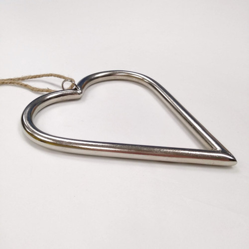 Wire Heart Nickel - Set/3