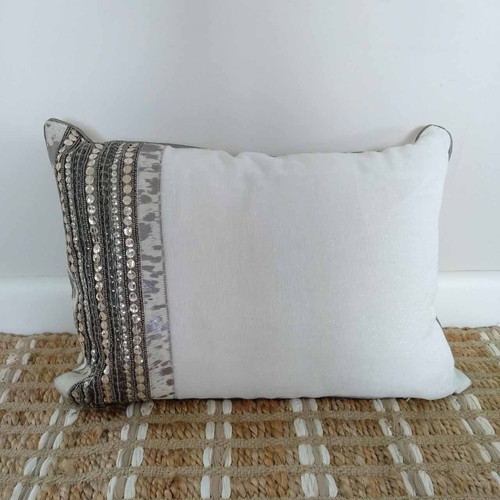 Cushion - Linen - Ivory Rect