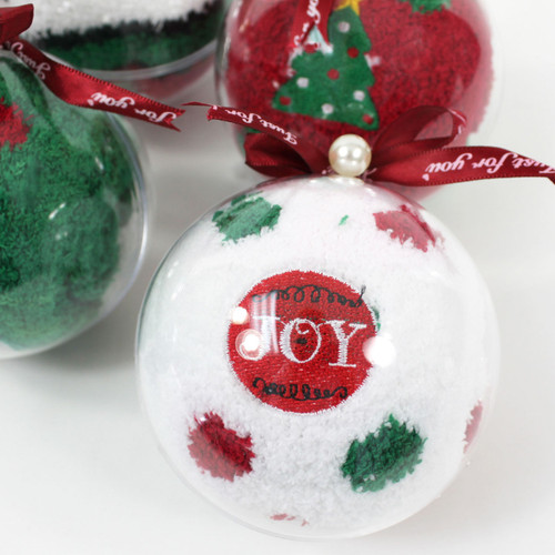 Christmas Bauble Socks - Spots 1pr