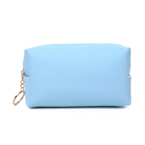 Basic Cosmetic Pouch - Sky Blue