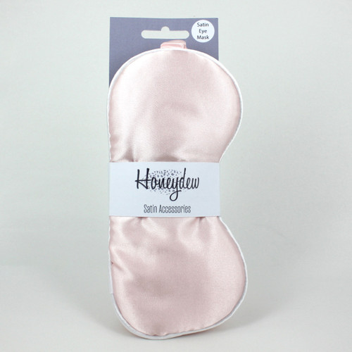 Honeydew Satin Eye Mask - Blush