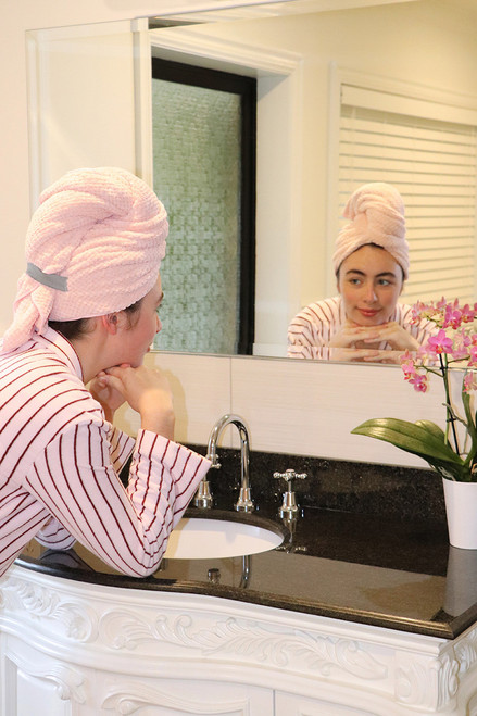 Honeydew Toweling Hair Wrap