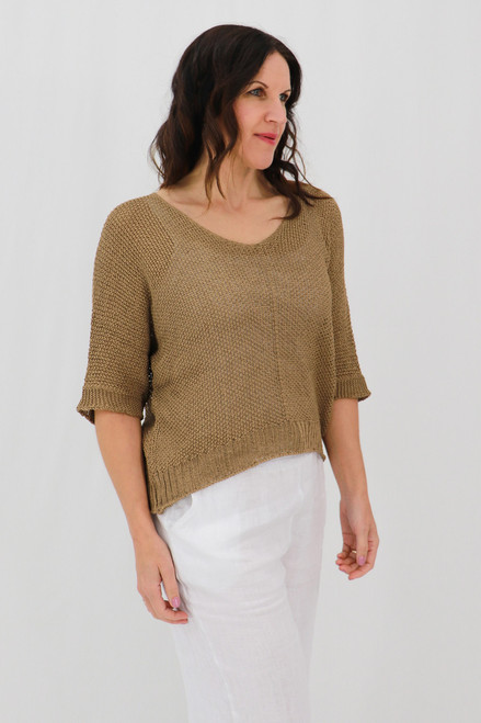 Gina Light & Loose Knit - Espresso