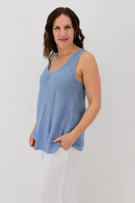 Ida Swing Tank - Blue Wash Ida Swing Tank - Blue Wash